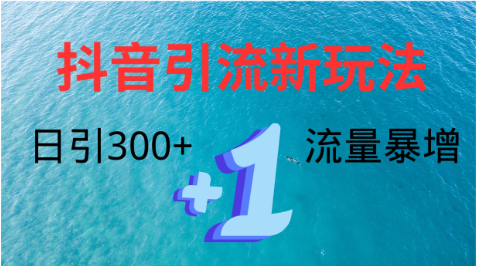 创业粉高效引流,抖音工具号玩法4.0,日引300+-先机网创