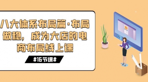 【副业项目7712期】八大体系布局篇·布局做稳,成为大店的电商布局线上课(16节课)-先机网创