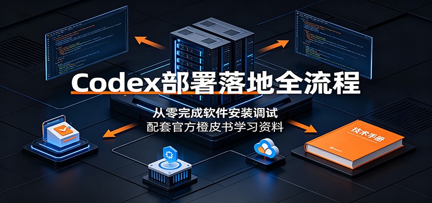 Codex部署落地全流程:从零完成软件安装调试,配套官方橙皮书学习资料-网赚副业网