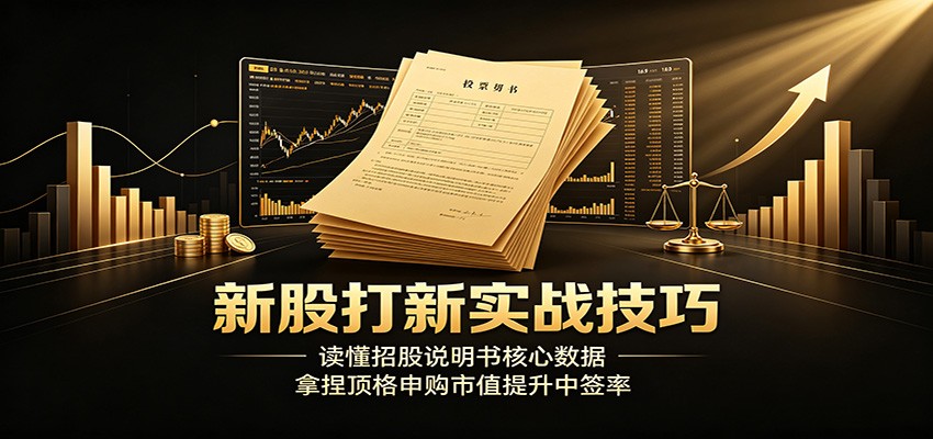 新股打新实战技巧:读懂招股说明书核心数据,拿捏顶格申购市值提升中签率-网赚副业网