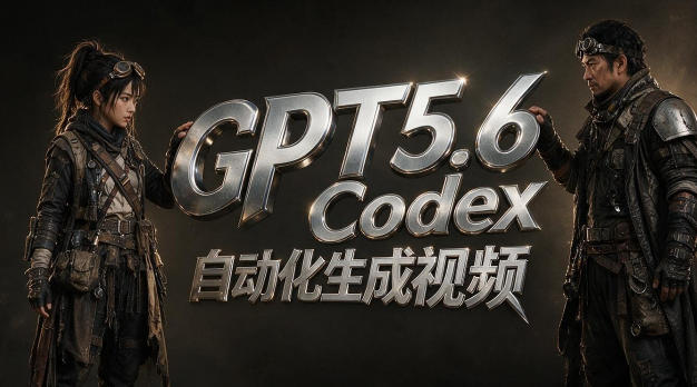 GPT5.6+Codex自动化生成视频全流程实战,从提示词设计、角色设定、封面海报,到视频生成思路与自动化工作流-网赚副业网