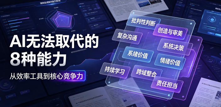 付费文章:AI无法取代的8种能力-网赚副业网